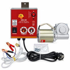 Привід медогонки електричний 220V/12V з ручним регулюванням часу та обертів 5 хв. для касетних медогонок